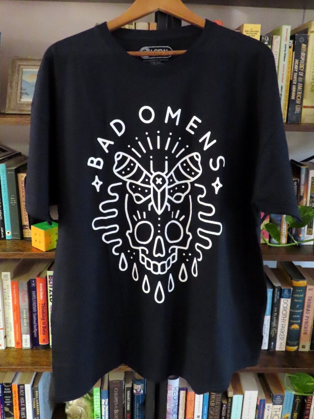 Bad Omens Candy Skull Moth T-Shirt 2XL XXL